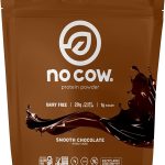 No Cow Vegan Protein Powder, Vanilla, 22g Plant Based Protein, Recyclable Aluminum Container & Scoop, Non Dairy, Soy Free, Low Sugar, Low Net Carb, Gluten Free, Naturally Sweetened, Non GMO, Kosher